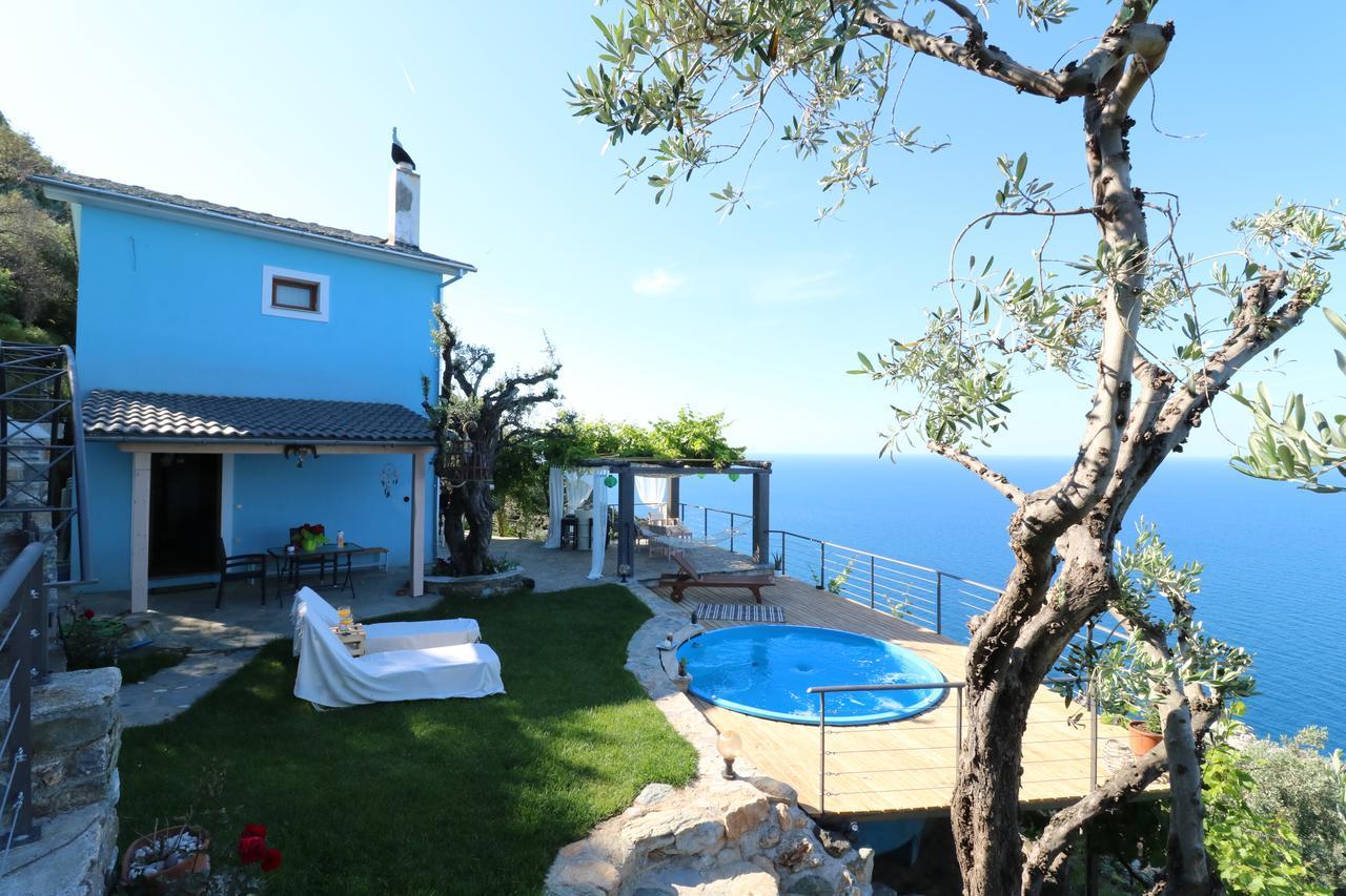 Fakistra'S Blue House Villa Tsagarada Exterior photo